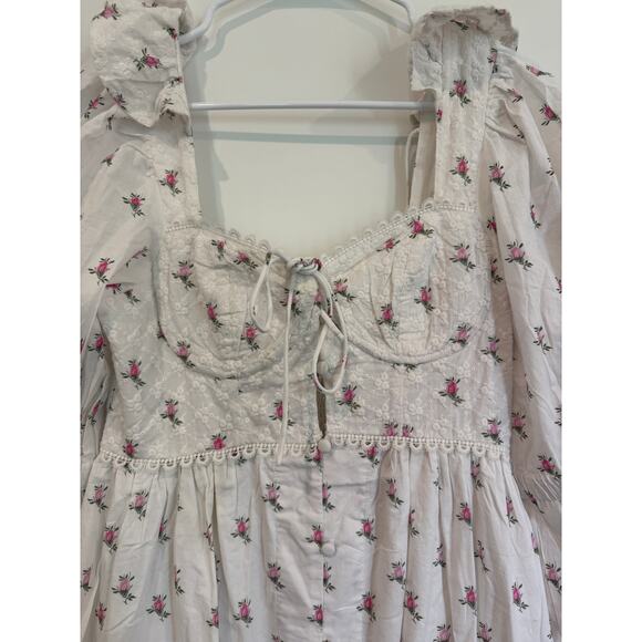 NWT For Love and Lemons Carlotta Maxi Dress Size M - Picture 5 of 15